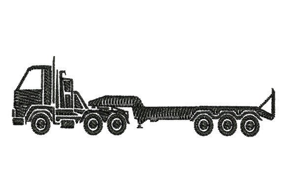 Car Transport Truck Embroidery Review