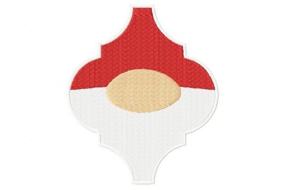 Christmas Gnome Arabesque Ornament
