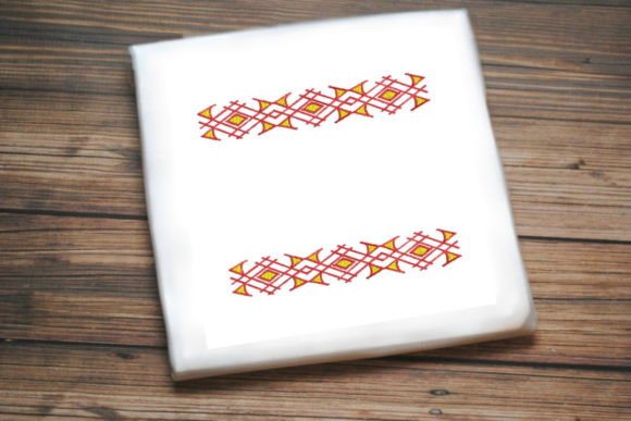 Colorful Geometric Border Review