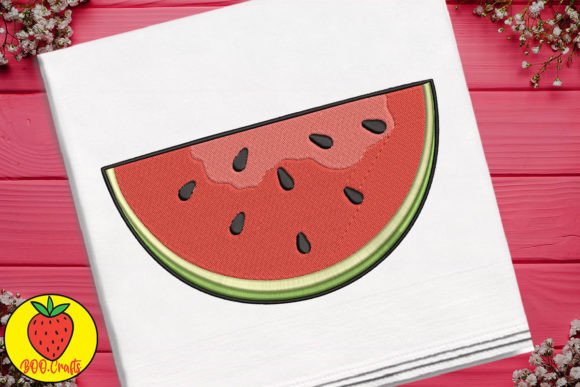 Cute Watermelon Embroidery Design Review