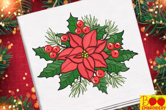 Flower Christmas Embroidery Review