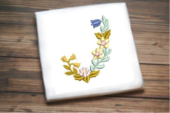 Letter J in Beautiful Flower: A Seasonal Design Review