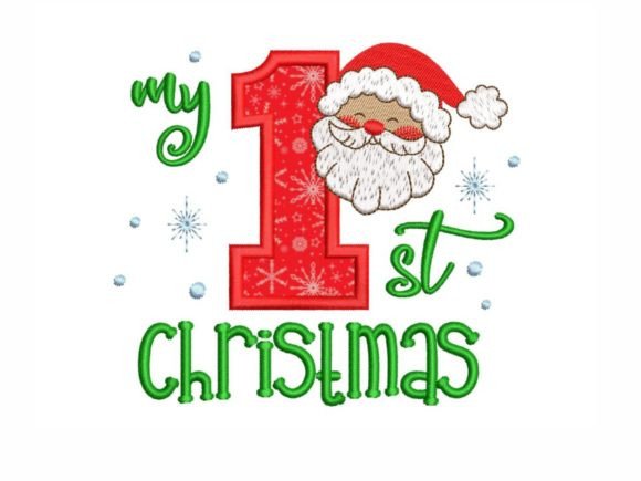 My 1st Christmas Applique Review