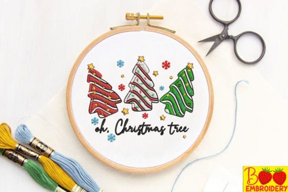 Oh Christmas Tree Embroidery Design Review