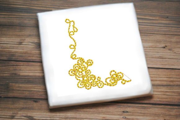 Yellow Flower Border Embroidery Review
